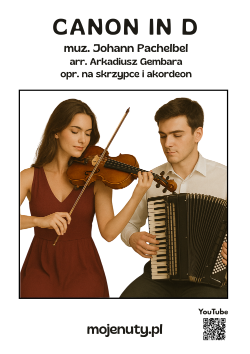 Canon Pachelbera na skrzypce i akordeon - opr. Arkadiusz Gembara